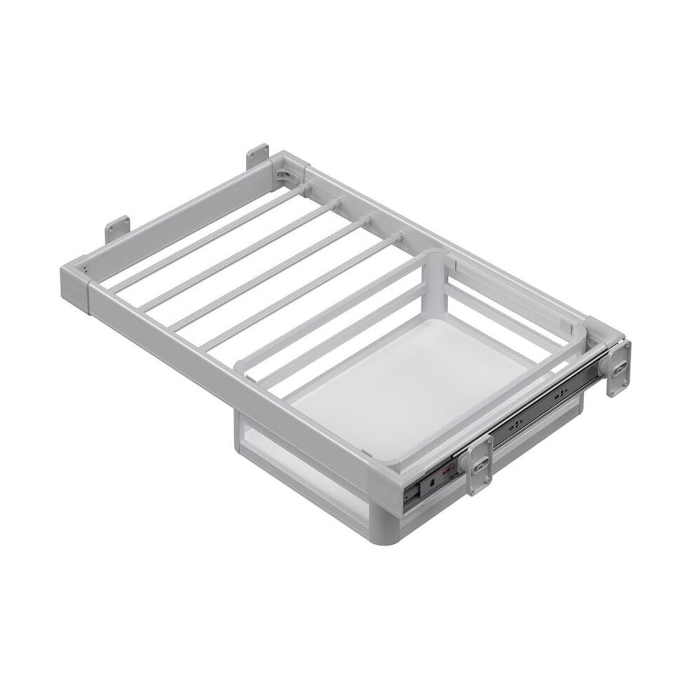 Teleskopik Raylı Alüminyum Çekmeceli Pantolonluk 800 mm