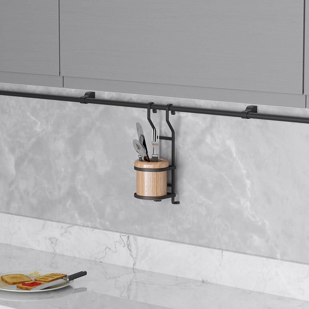 Ahşap Çatal-Kaşık Askısı