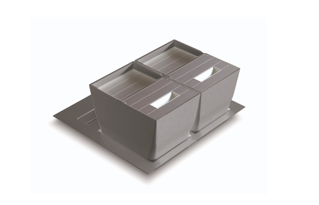 HÄFELE PREMIERE Çekmece İçi Çöp Kutusu 2x13 Lt | 600 mm Kapak Genişliği Antrasit