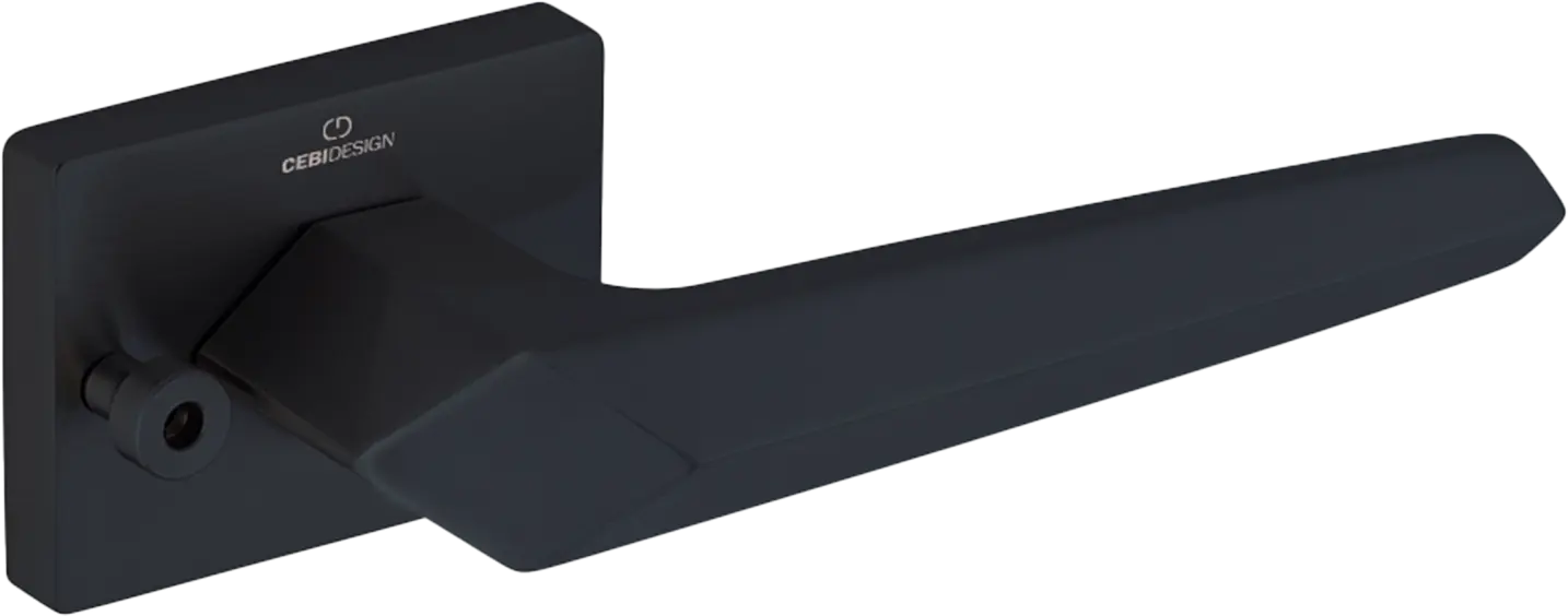 Çebi A5289 Sata Seri Pimli Kapı Kolu PC24 (Mat Siyah)