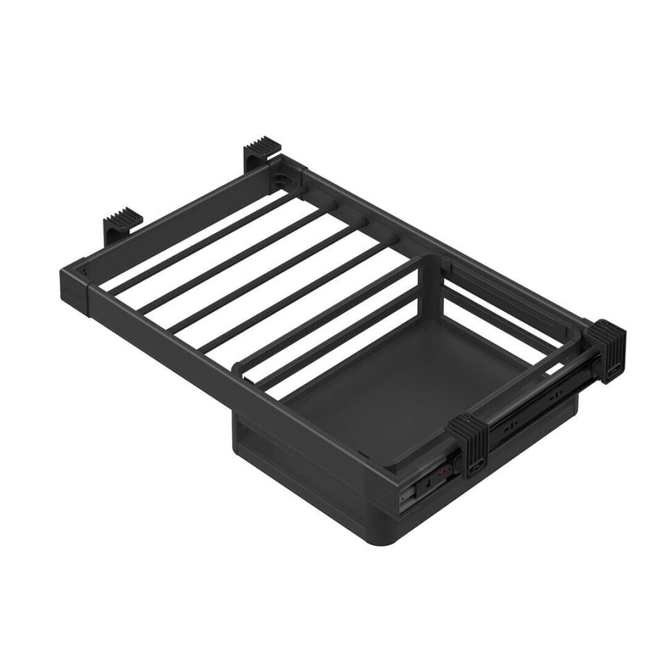 Teleskopik Raylı Alüminyum Çekmeceli Pantolonluk 900 mm