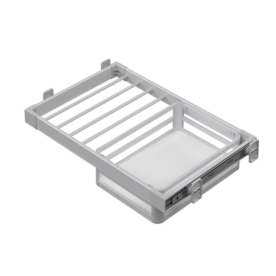 Teleskopik Raylı Alüminyum Çekmeceli Pantolonluk 900 mm