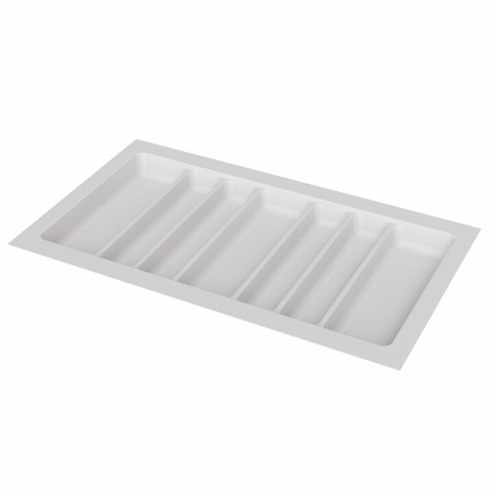 Starax Plastik Kepçelik | 90 cm Çekmece Uyumlu Beyaz
