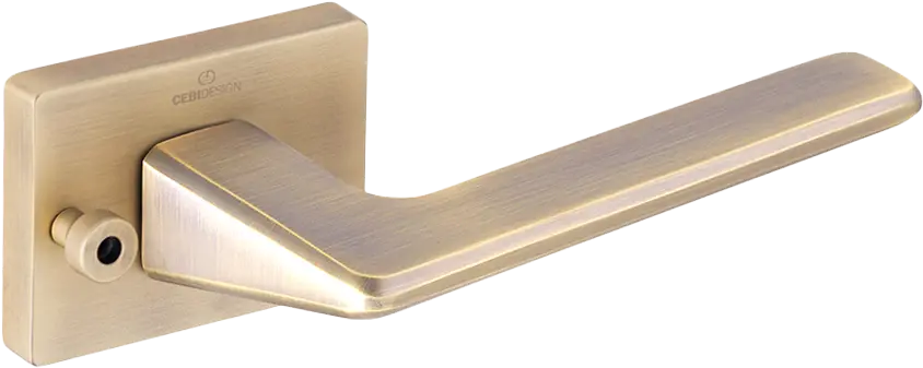 Çebi A5107 Vera Seri Pimli Kapı Kolu MP30 (Fırçalanmış Antik Pirinç)