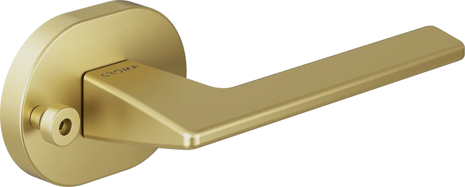 Çebi 1106 Via Seri Pimli Kapı Kolu PC35 (Mat Pirinç)