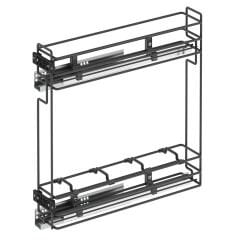 Gizli Raylı Şişelik (Tek Açılım) Tel 150 mm Sağ