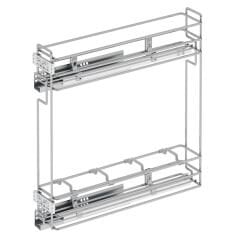 Gizli Raylı Şişelik (Tek Açılım) Tel 150 mm Sağ