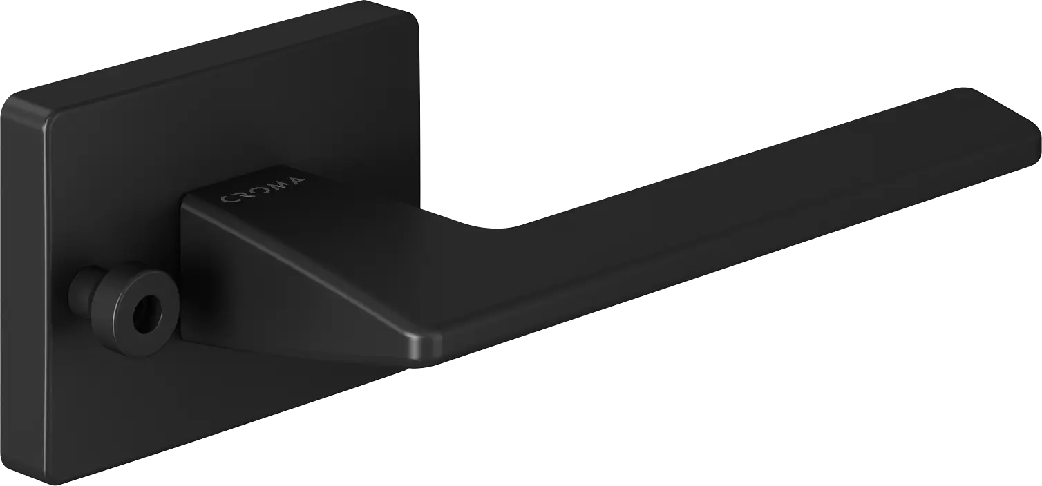 Çebi 1106 Via-S Seri Pimli Kapı Kolu PC24 (Mat Siyah)