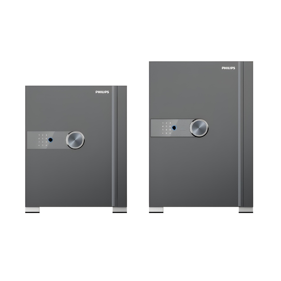Philips Güvenlik Kasası SBX602 Gri - Orta
