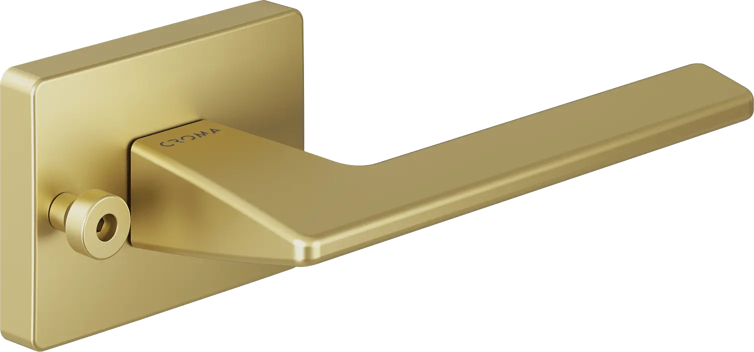 Çebi 1106 Via-S Seri Pimli Kapı Kolu PC35 (Mat Pirinç)
