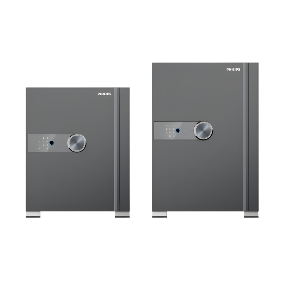 Philips Güvenlik Kasası SBX602 Gri - Büyük