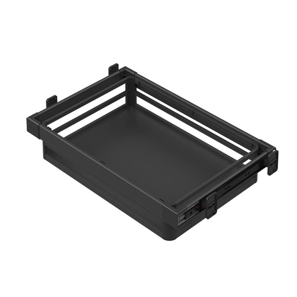 Teleskopik Raylı Alüminyum Çekmece 550 mm