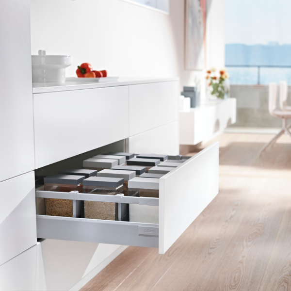 Blum Tandembox Antaro C Bordürlü 30 Kg Blumotion Gri