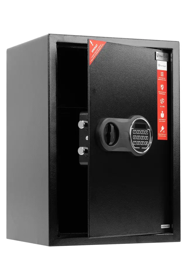 Das Siegel 50DSE Elektronik Şifreli ve Anahtarlı Çelik Kasa