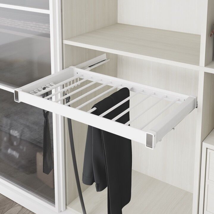 Starax Gizli Raylı Alüminyum Pantolonluk | 60–90 cm Kapak Uyumlu