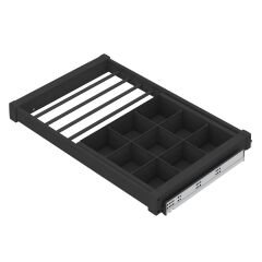 Gizli Raylı Alüminyum Çekmeceli Pantolonluk 800 mm