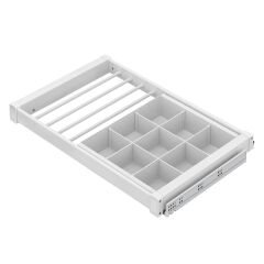 Gizli Raylı Alüminyum Çekmeceli Pantolonluk 800 mm