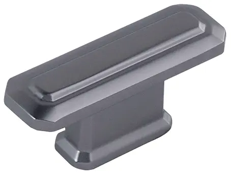Çebi A4101 Serisi Düğme Mobilya Kulpu 16 mm PC27 (Antrasit Saten)