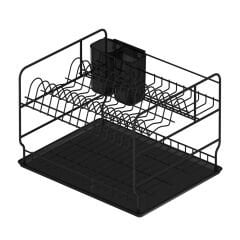 Setüstü Çatal-Kaşık Bölmeli Tabaklık-Bardaklık