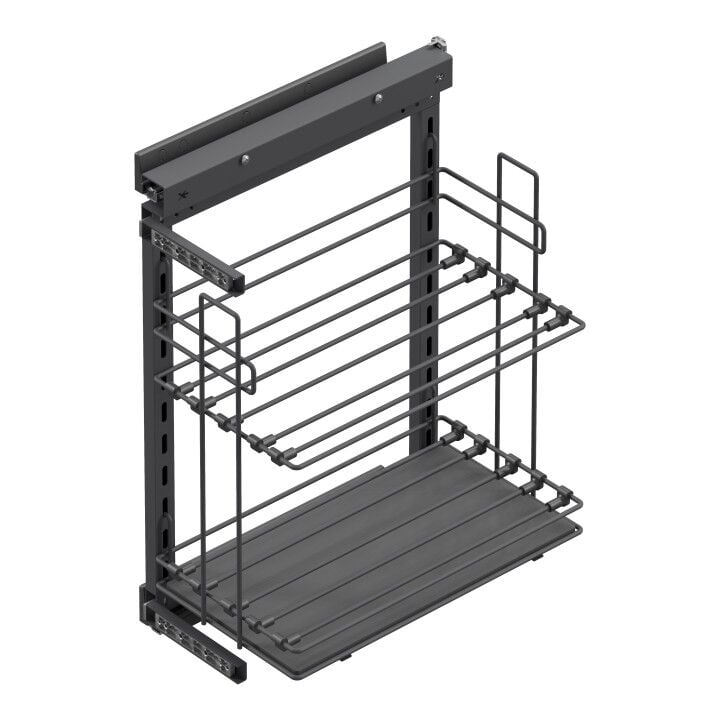 Starax Yandan Gizli Raylı Tepsilik | Sol | 25 cm Kapak Uyumlu