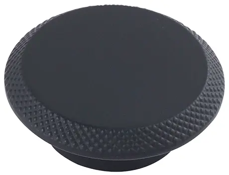Çebi A4102 Serisi Düğme Mobilya Kulpu 30 mm PC24 (Mat Siyah)