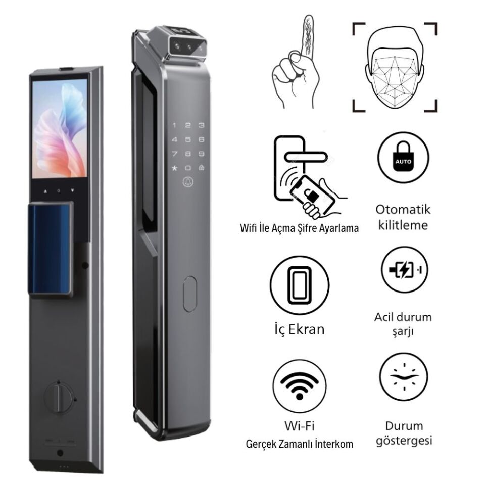 EmaksPrime Akıllı Kilit Viva10 Pro