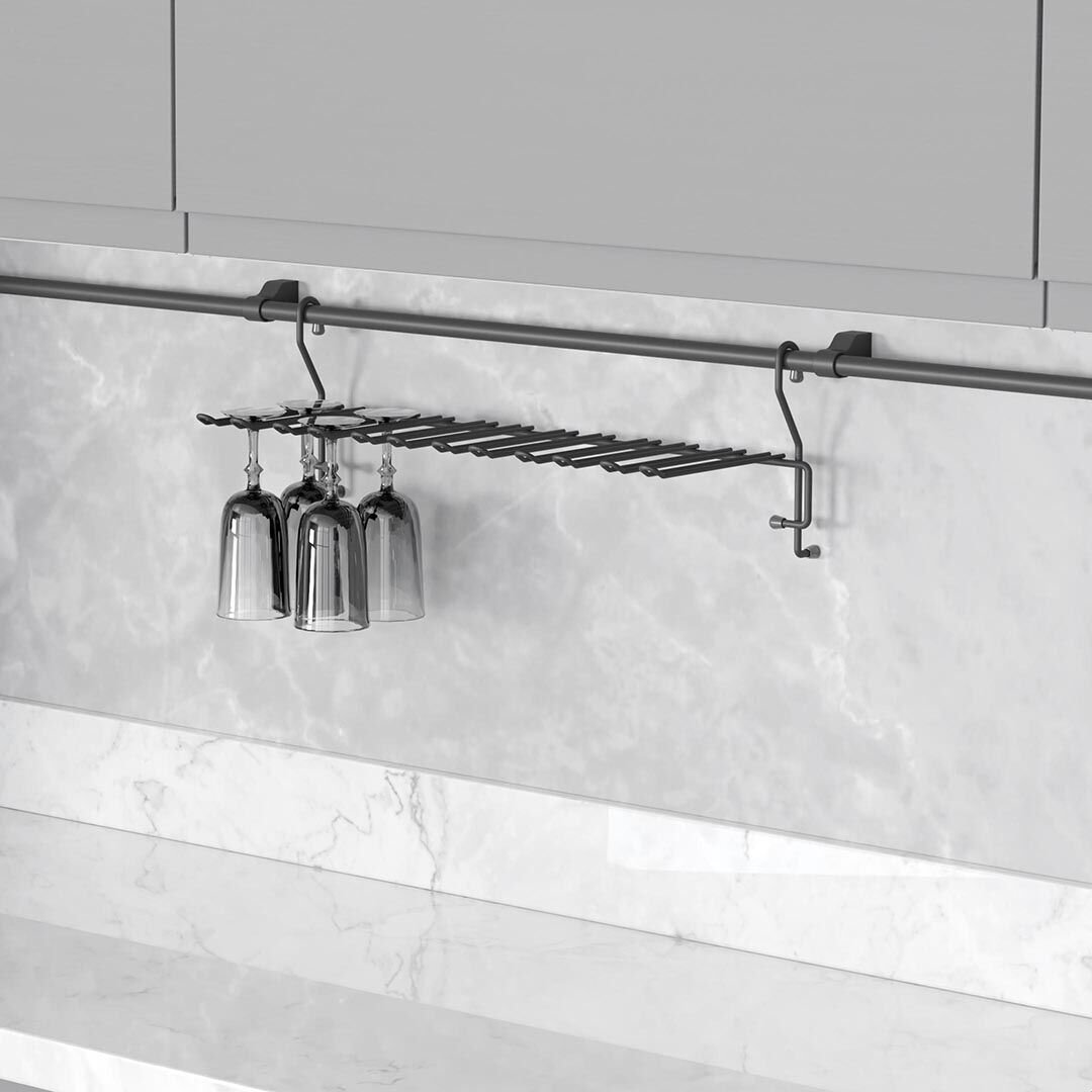 Askılı Kadehlik (6 Bölmeli)