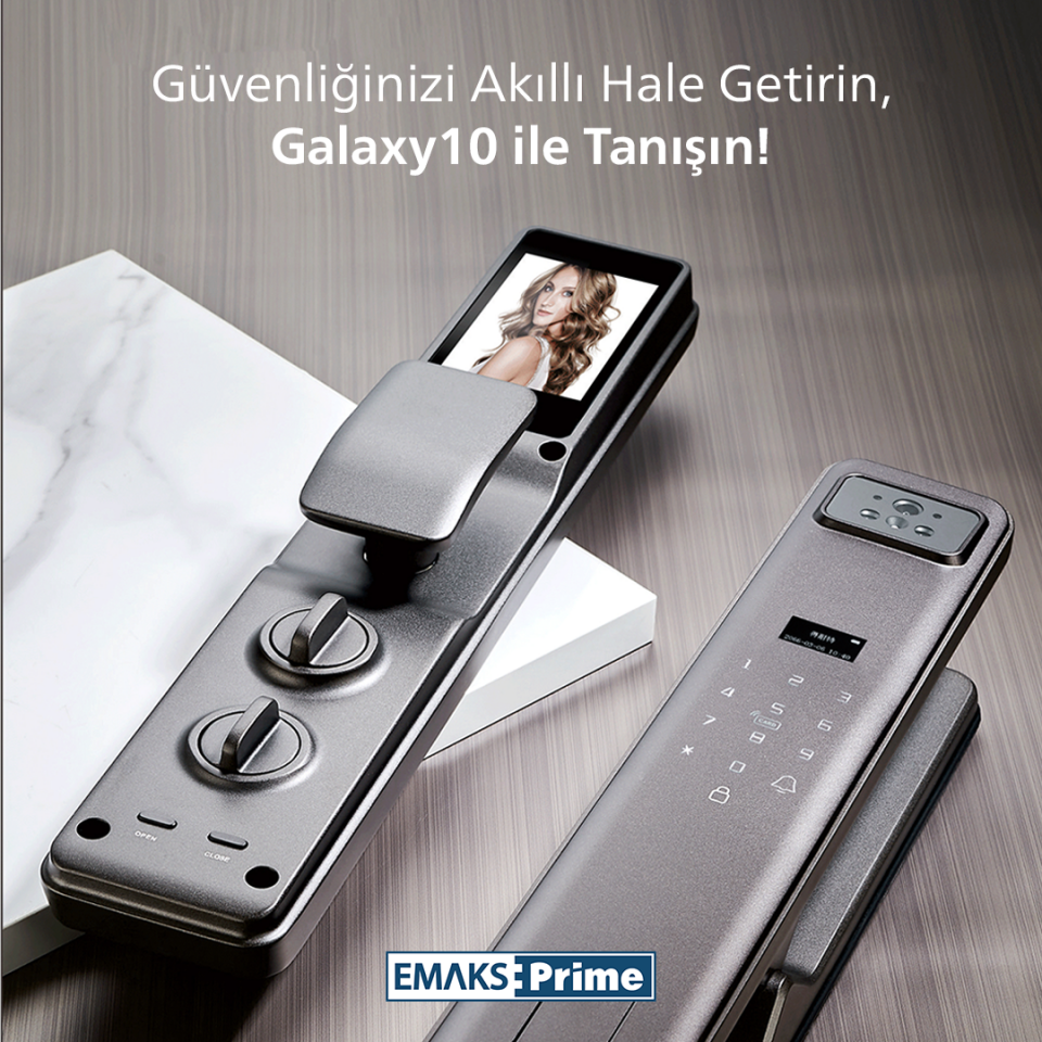 EmaksPrime Akıllı Kilit Galaxy 10