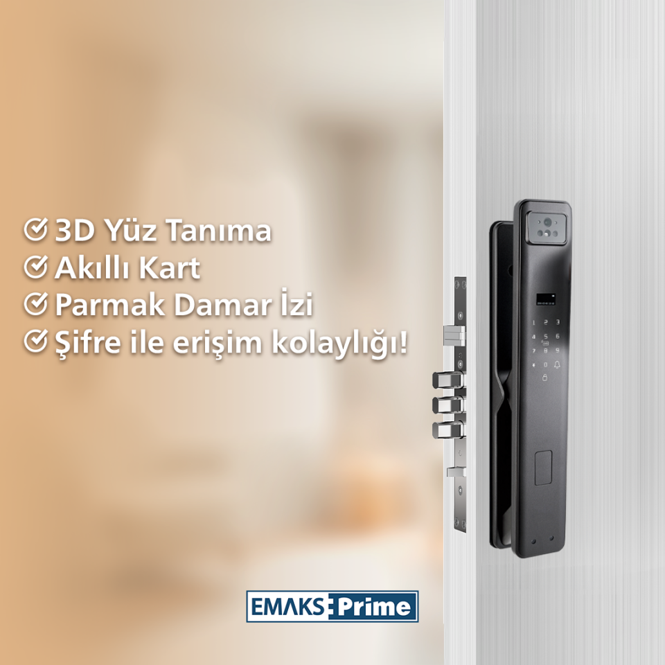 EmaksPrime Akıllı Kilit Galaxy 10