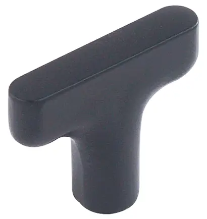 Çebi A4103 Serisi Düğme Mobilya Kulpu 40 mm PC24 (Mat Siyah)