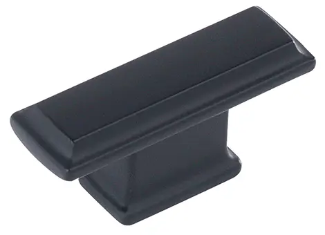 Çebi A4104 Serisi Düğme Mobilya Kulpu 16 mm PC24 (Mat Siyah)