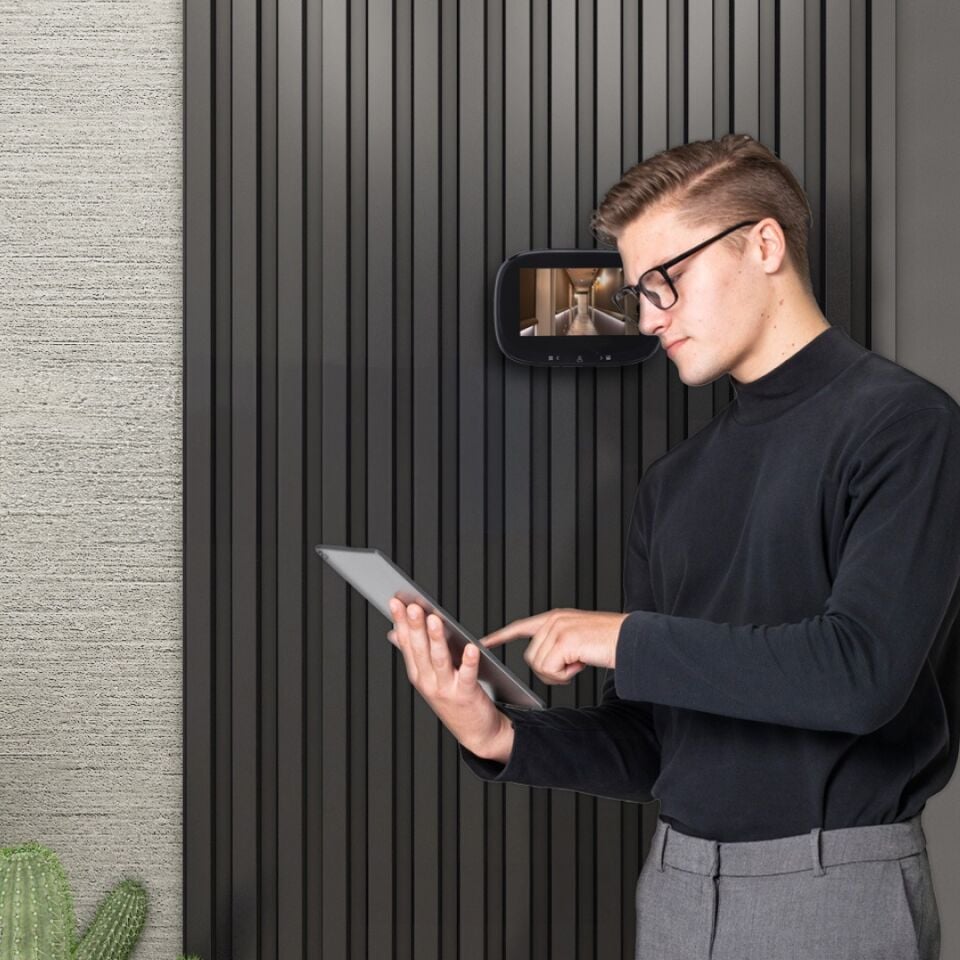 EmaksPrime Akıllı Kapı Ekranı DW6280 – Wifi Bağlantılı