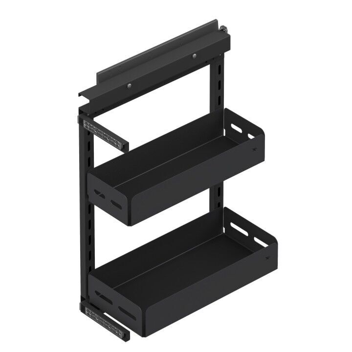 Unique Box Yandan Gizli Raylı Ünite (90 Derece) 255 - 205 mm Sağ