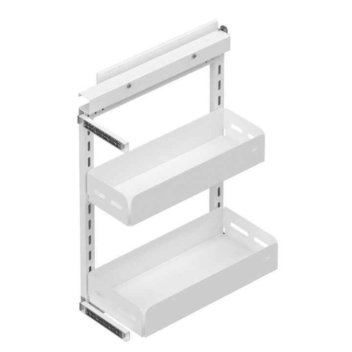 Unique Box Yandan Gizli Raylı Ünite (90 Derece) 255 - 205 mm Sağ