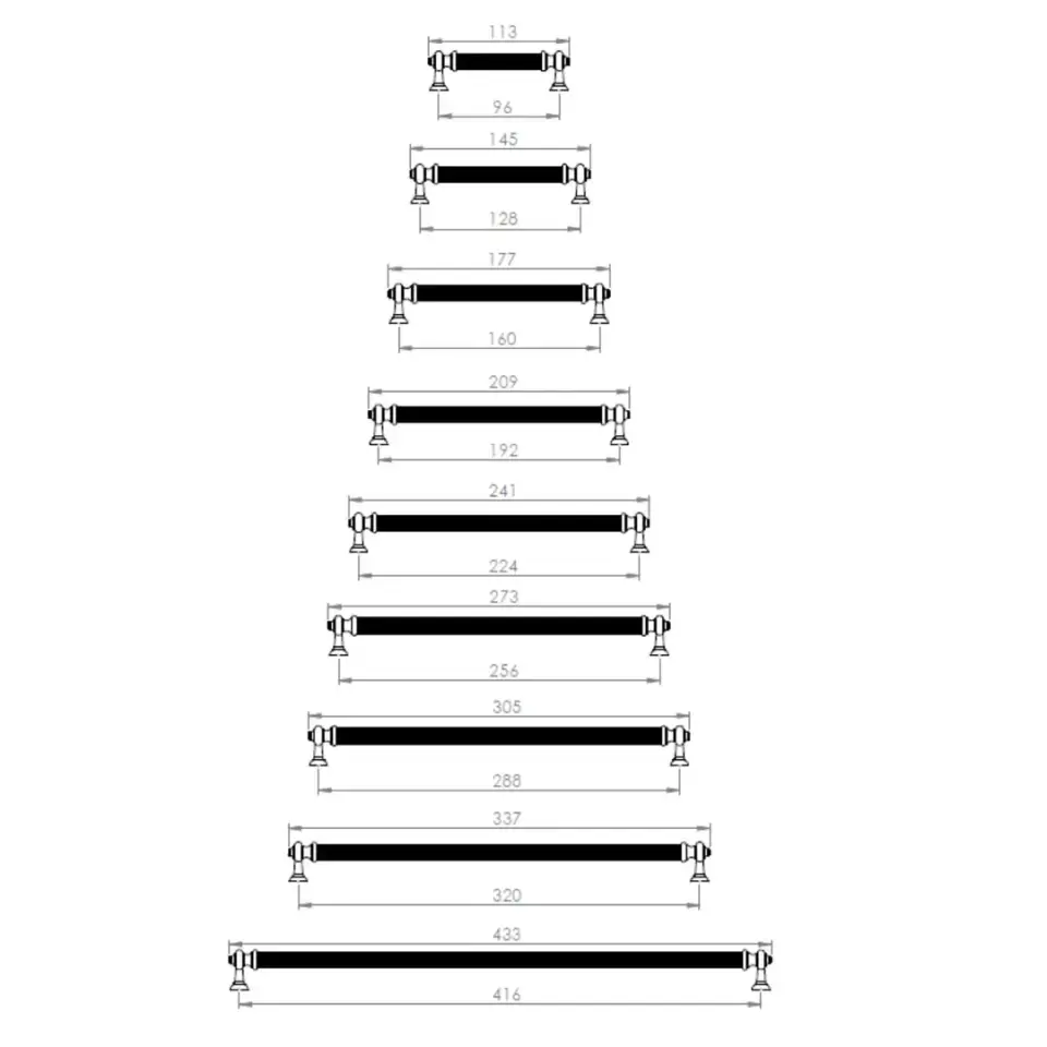 Vista D’oro Antik Çekmece Kulp Krom