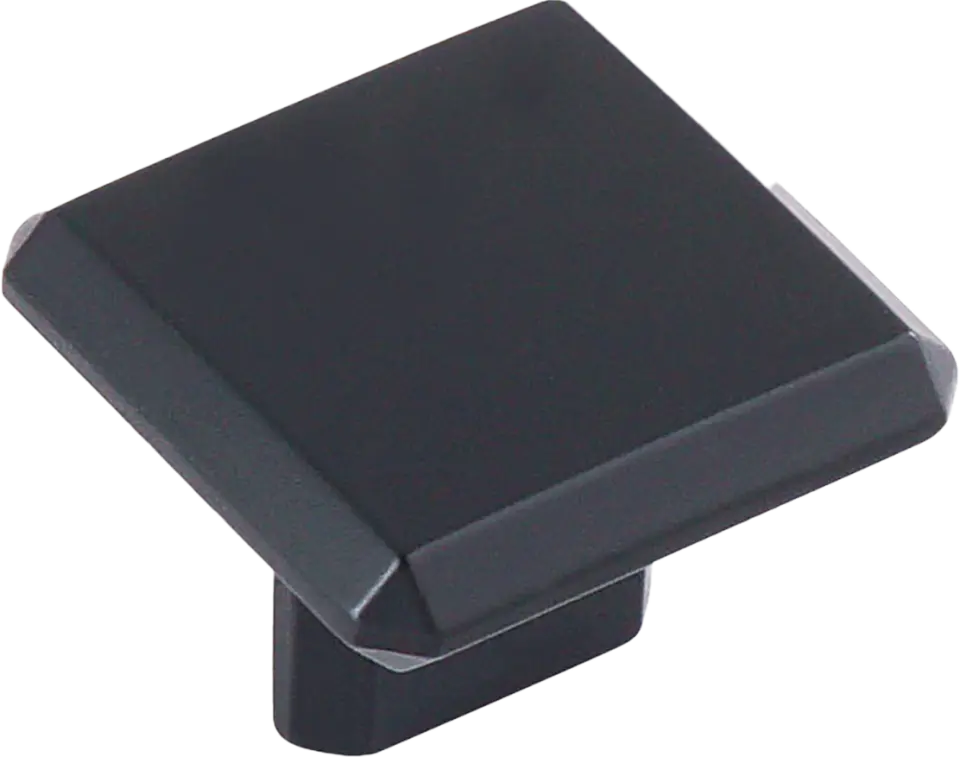 Çebi A4106 Serisi Düğme Mobilya Kulpu 16 mm PC24 (Mat Siyah)