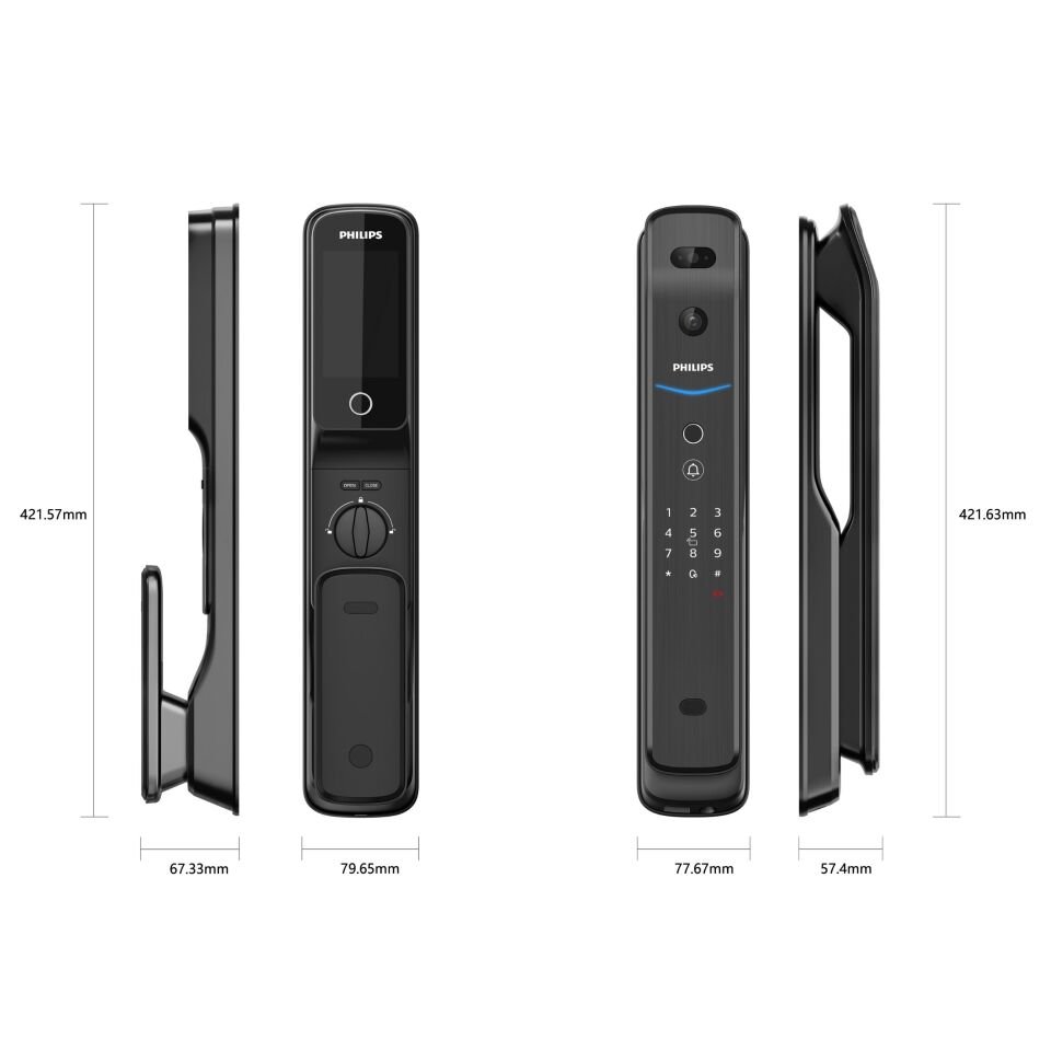 Philips Akıllı Kilit DDL709-FVP-7HWS