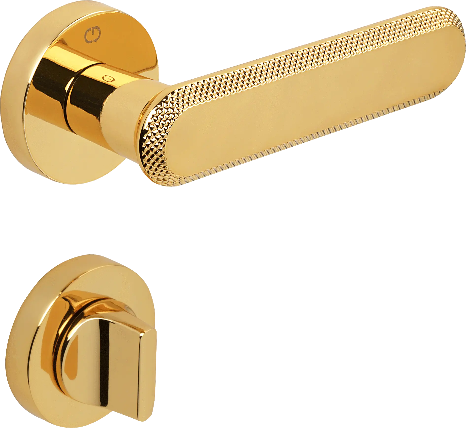 Çebi A5102 Nola Kapı Kolu MP11 (Parlak Altın) - WC