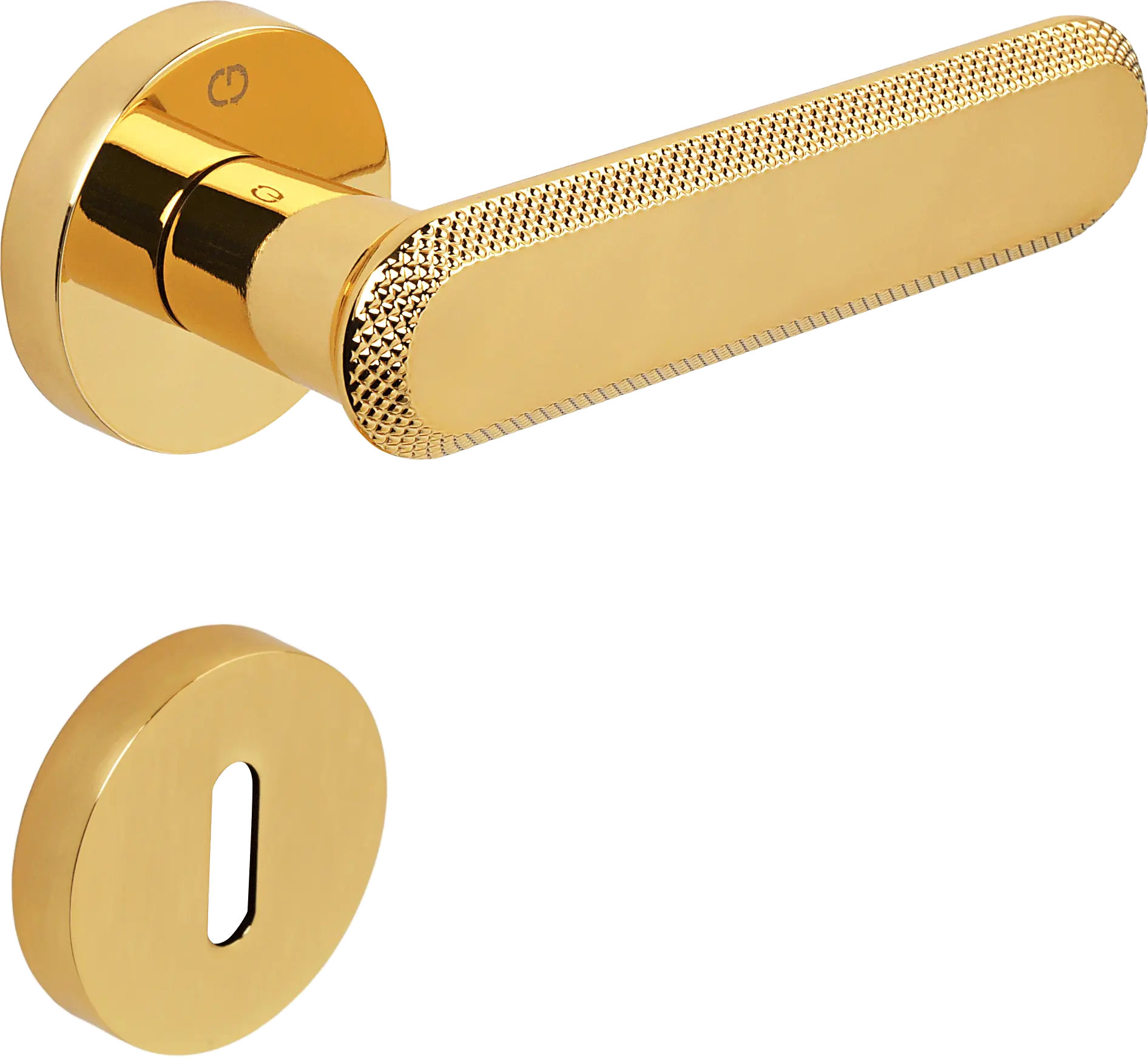 Çebi A5102 Nola Kapı Kolu MP11 (Parlak Altın) - Oda