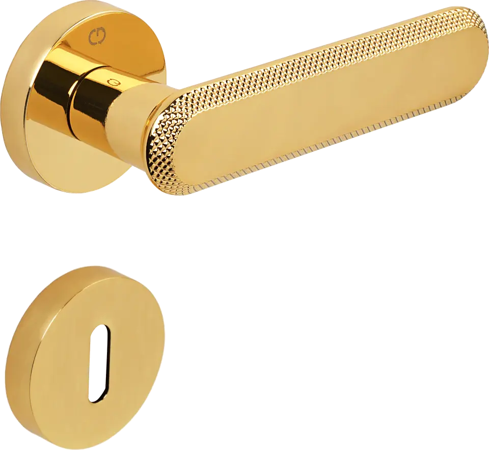 Çebi A5102 Nola Kapı Kolu MP11 (Parlak Altın) - Oda