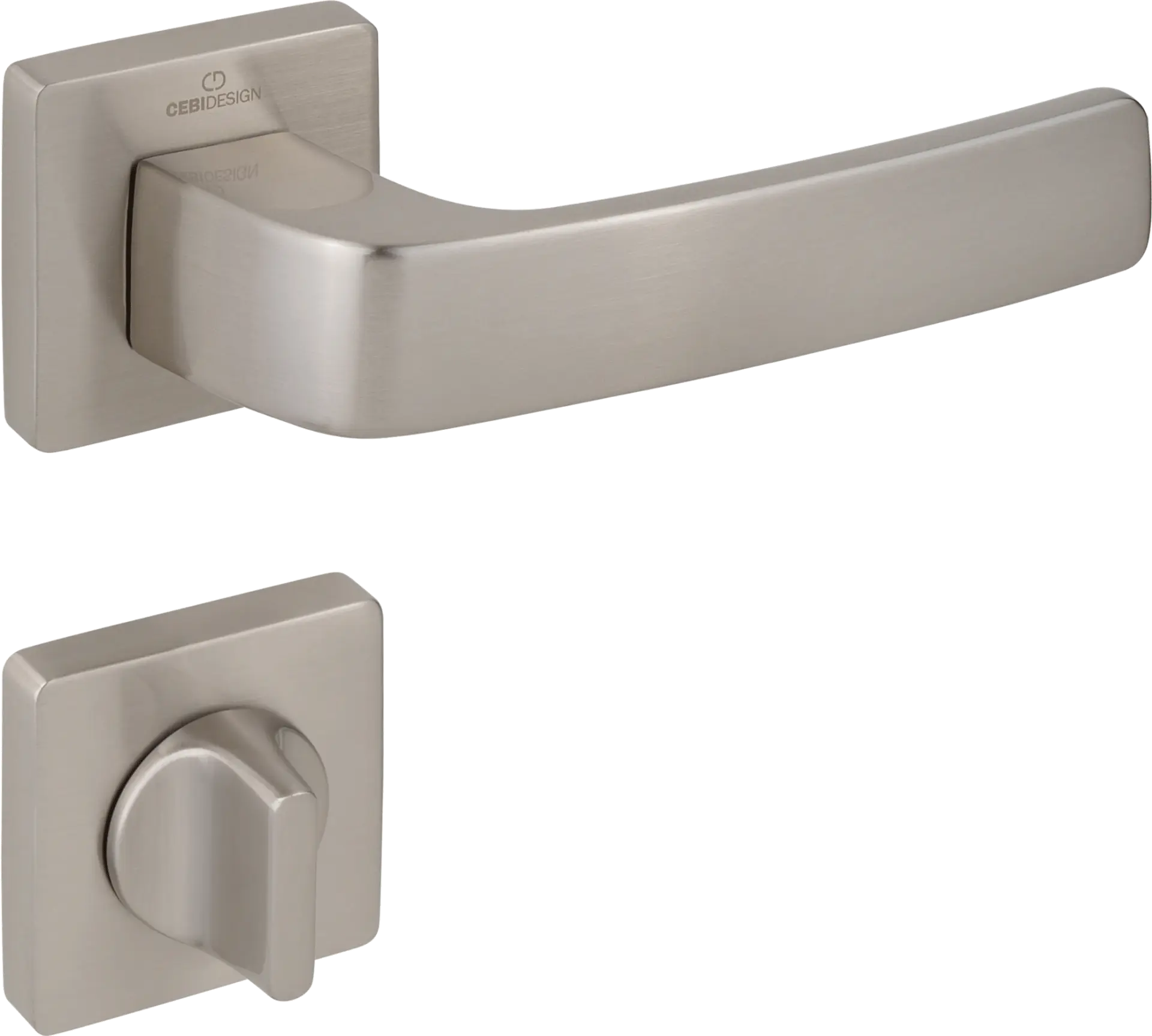Çebi A5191 Chi Kapı Kolu MP08 ( Parlak Fırçalanmış Inox) - WC