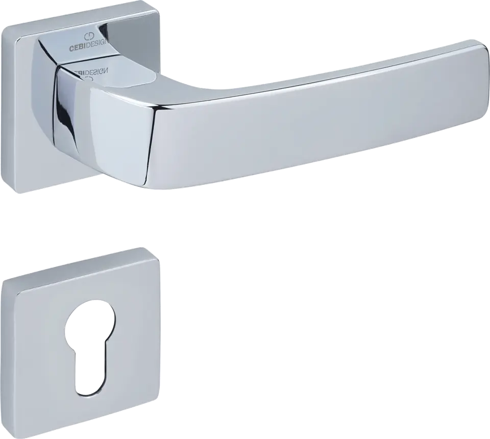 Çebi A5191 Chi Kapı Kolu MP02 (Parlak Krom) - Yale