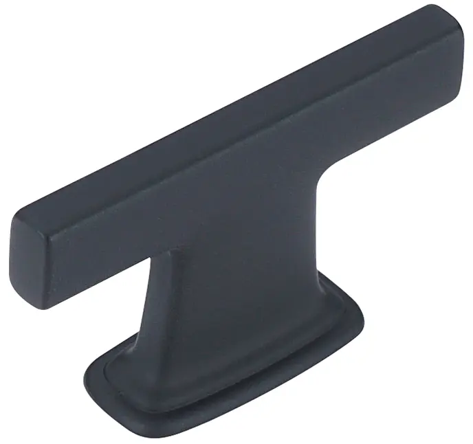 Çebi A4110 Serisi Düğme Mobilya Kulpu 16 mm PC24 (Mat Siyah)