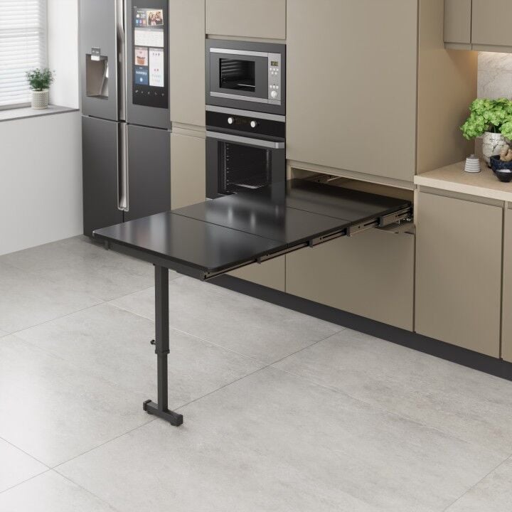 Starax Ayaklı Katlanır Masa Mekanizması 900 mm - Antrasit