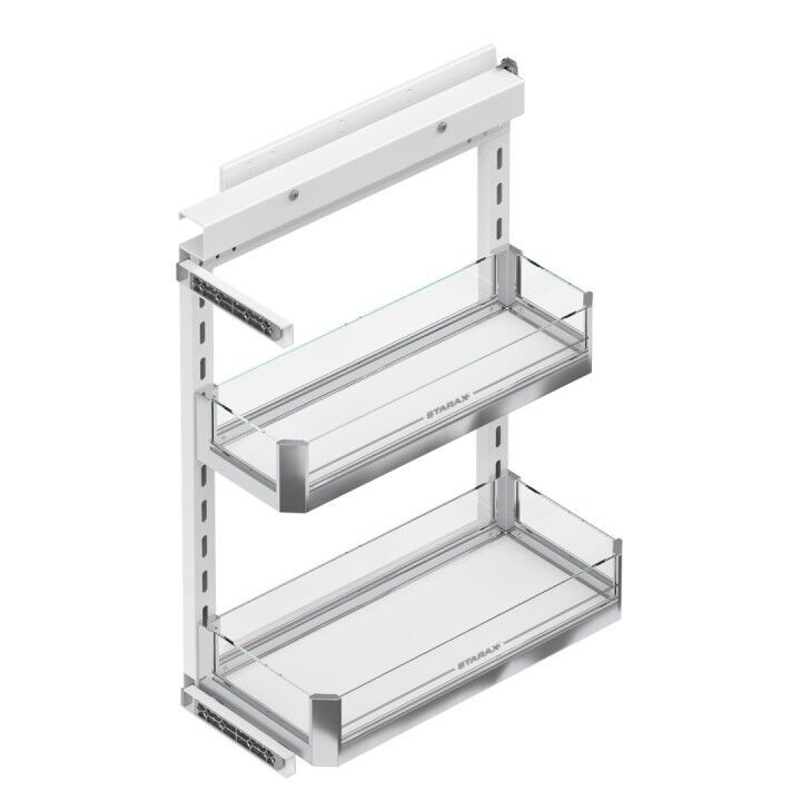 Premium Yandan Gizli Raylı Ünite (90 Derece) 255 - 205 mm Sağ