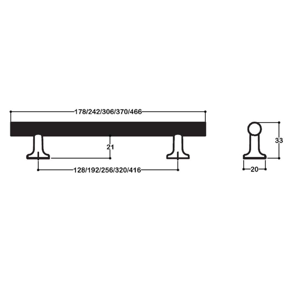 System 8887 Gold Renk Klasik Kulp 128 mm (SY8887 0128 GL-GL)