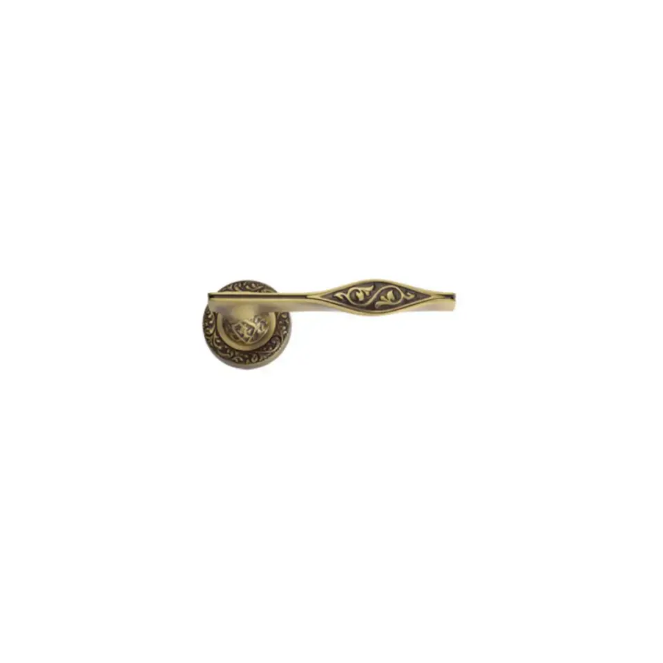 Vista D’oro Curl Desenli Kapı Kolu Sarı Oksit