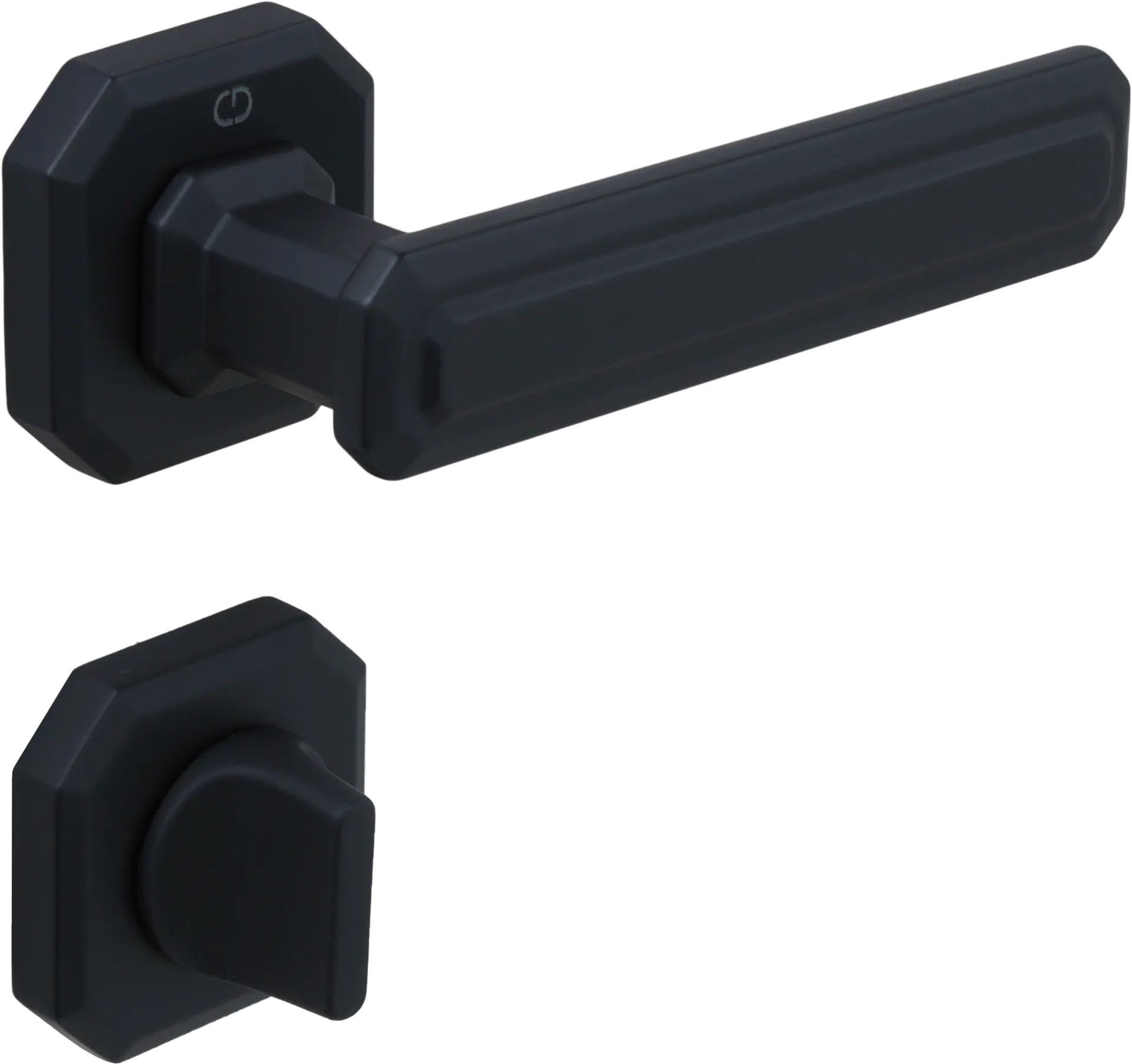 Çebi A5101 King Kapı Kolu PC24 (Mat Siyah) - WC