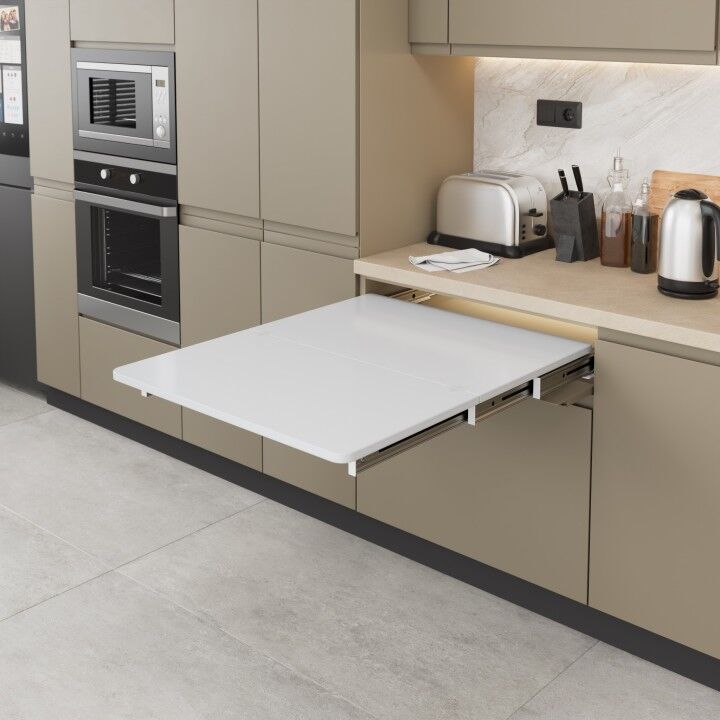 Starax Katlanır Masa Mekanizması 800 mm - Beyaz