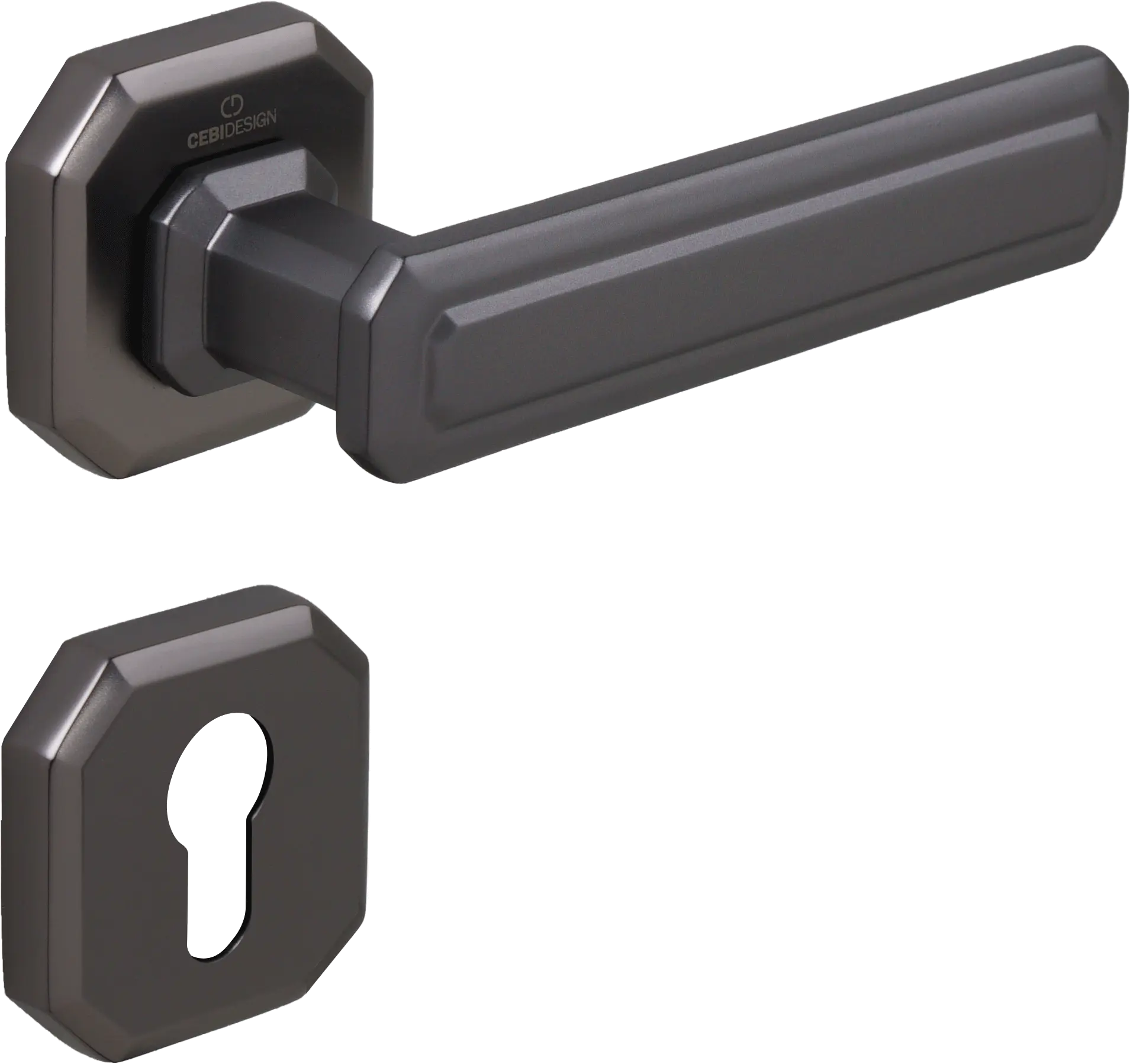 Çebi A5101 King Kapı Kolu PC27 (Antrasit Saten) - Yale